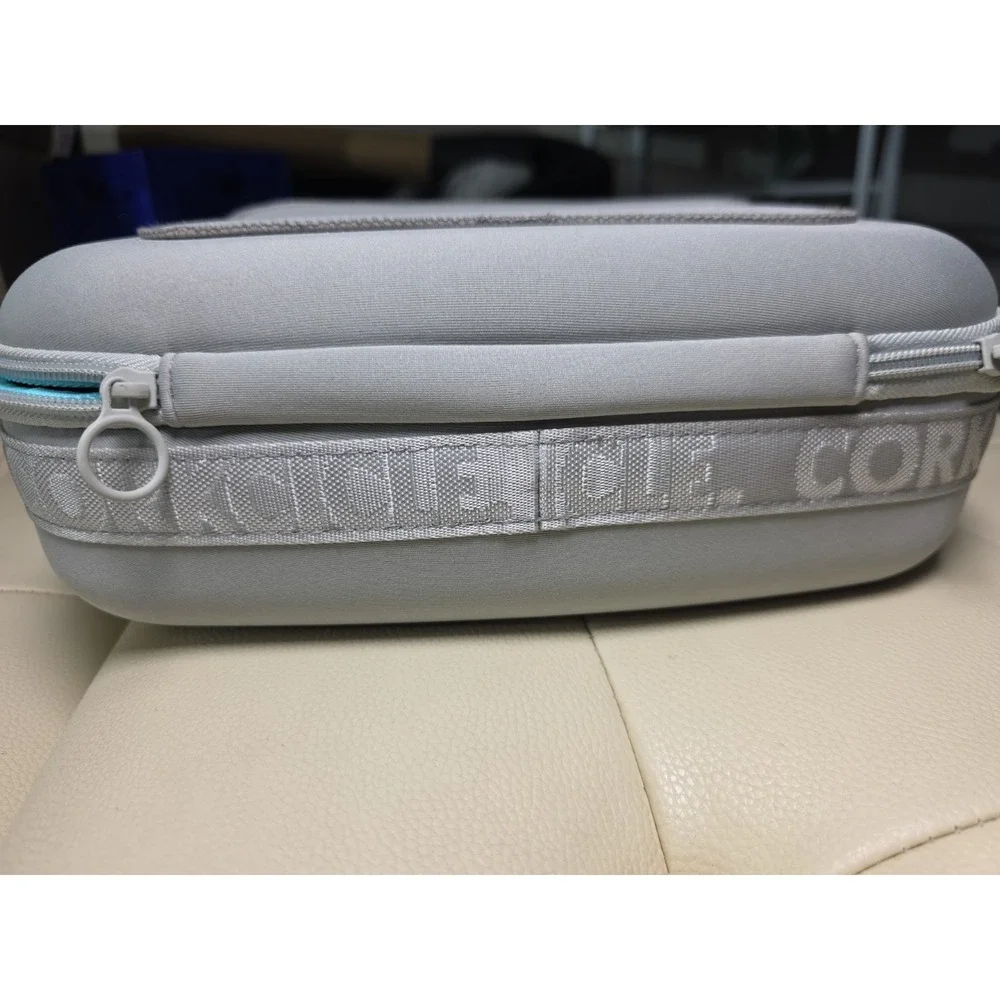NWT CORKCICLE GREY/ BLUE HARD SHELL, CRUSH PROOF LUNCH POD